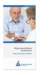 Titelbild Broschüre Diagnose-Verfahren: Hinweis auf Vorbestellung