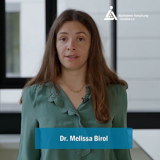 Standbild aus Statementvideo der Forscherin Dr. Melissa Birol