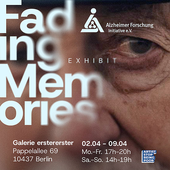 Titelbild der Ausstellung Fading Memories Exhibit in Berlin