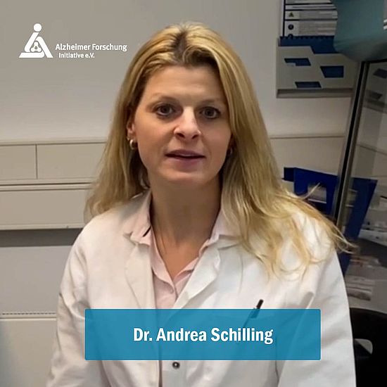 Standbild aus Statementvideo von Dr. Andrea Schilling