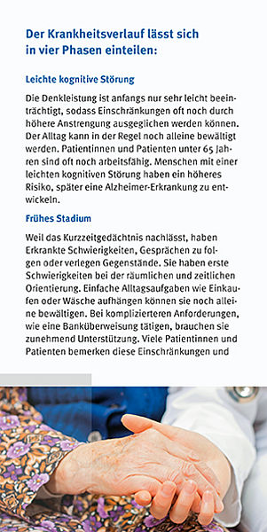Seite 6 der Broschüre "Was ist Alzheimer?"