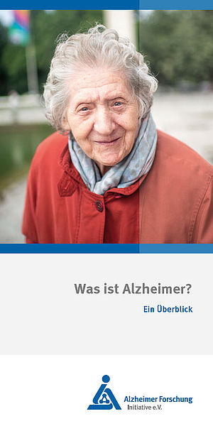Titelbild des Ratgebers "Was ist Alzheimer"