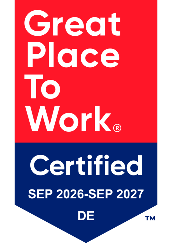 Great Place To Work Zertifikat Logo von Great Place To Work-Zertifikat
