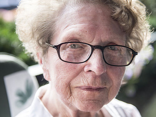 Portrait einer Seniorin