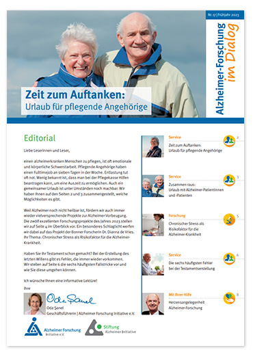 Alzheimer-Forschung im Dialog
